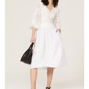 Beautiful white lace top